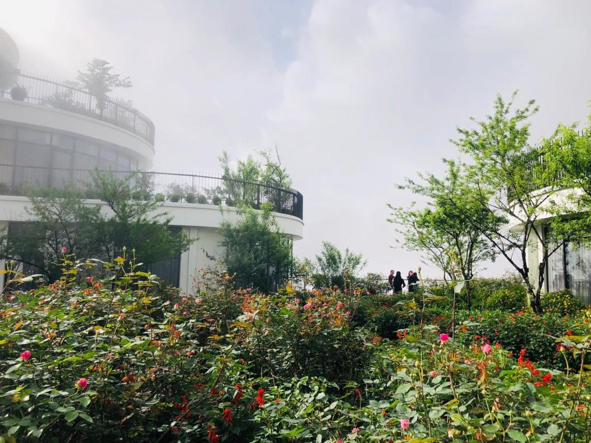 Pao'S Sapa Leisure Hotel Exterior foto The rooftop garden
