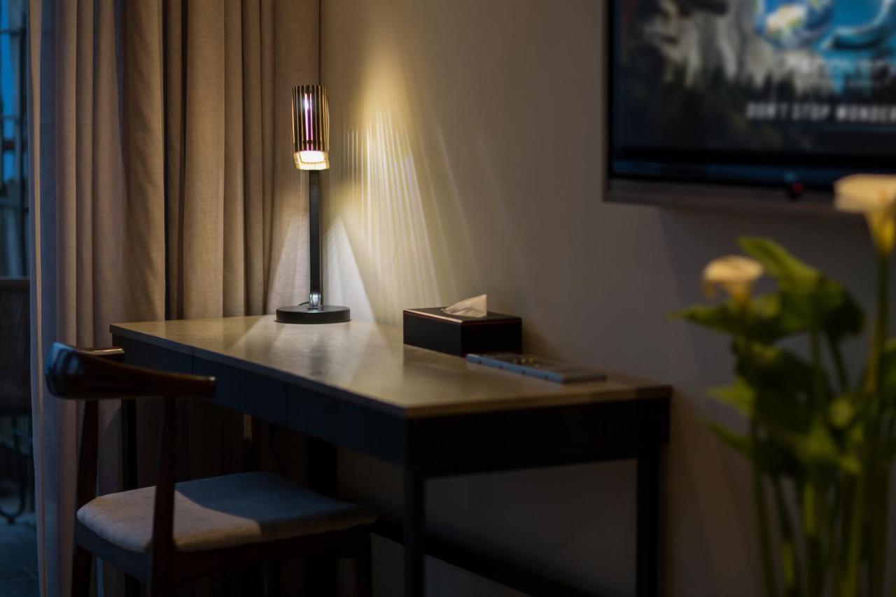 Pao'S Sapa Leisure Hotel Exterior foto A table lamp